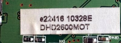 TARJETA DIGITAL / INSIGNIA DHD2600-M0T-VER1.1 / DHD2600-MOT-VER1.1 / DHD2600-MOT / E22416 / DHD2600MOT / VER 1.1 / PANEL V260B1-L01 REV.C1 / MODELO NS-LTDVD26 - Imagen 2