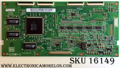 T-CON / SAMSUNG 35-A23C0608 / V230W1-C / 35A23C0608 / PANEL V230W1-L02 REV.C2 / V460H1-LH5 C.1 / MODELO LNR237WX/XAA 