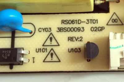 FUENTE DE PODER / RCA RE46HQ0610 / RS061D-3T01 / 3BS00093 / 3BS0009302GP / REV:2 / MODELO SLD32A30RQ 4417-SL32A30-B1 - Imagen 2