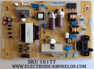 FUENTE DE PODER PARA TV SAMSUNG / NUMERO DE PARTE BN4400851C / BN44-00851C / L40MSFR_MHS / MODELOS UN40M5300 / UN40N5200 / UN40J5203 / UN40J5290 / UN40M530D / UA40M5000 / UA40M5050 / UA40J5200 / HG40NF690GFXZA / MAS MODELOS EN DECRIPCIÓN
