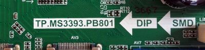MAIN / FUENTE (COMBO) / ELEMENT SY15416 / TP.MS3393.PB801 / 890-M00-06NC6 / L15113667 / PANEL T500HVN07.4 / MODELO ELEFT506 M5A3M - Imagen 3