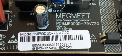 FUENTE DE PODER / ELEMENT MP5055-79V720 / 890-P06-5055 / MP5055 REV:1.0 / 5055L030060171502257 / PANEL T430QVN02.1 / MODELO EL4KAMZ4317 - Imagen 2