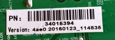 MAIN / FUENTE (COMBO) / ELEMENT / PROSCAN H16020196 / TP.MS3393A.PA671 / 34015394 / 4AE0 20160123_114835	 - Imagen 2