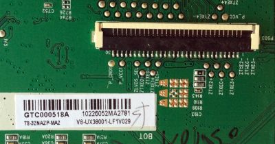 MAIN / TCL T8-32NAZP-MA2 / 40-UX38M0-MAD2HG / UX38M0 / GTC000518A / V8-UX38001-LF1V029 / PANEL LVW320CS0T E273 / ST3151A05-A VER 2.1 / MODELO 32S3800TSAA - Imagen 3