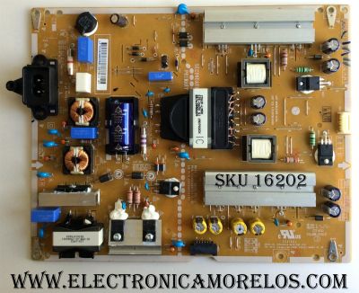 FUENTE DE PODER / LG 64009501 / EAY64009501 / EAX66490701(1.5) / LGP49F-15UL2 / PLDH-L422A / 3PCR01090B / PANEL NC490DGE-SADP2 / MODELO 49UF6400-UA BUSYLOR