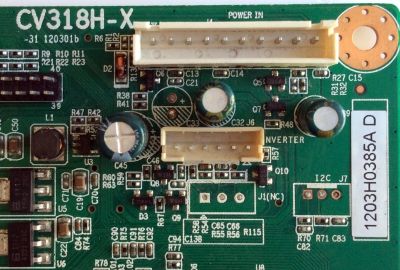 MAIN / APEX 1203H0385A / CV318H-X / 1203H0370 / CVAVYPBPR+AUDIO-A / DHX-2C / MODELO LD3288T	 - Imagen 4