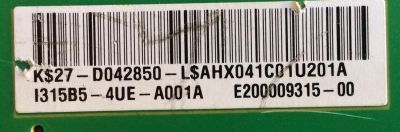 BACKLIGHT INVERTER / TOSHIBA 27-D042850 / T87I029.26 / 75021314 / PANEL V315B5-L12 Rev.C1 / MODELOS 32DT1U / 32C110U / 32C100U2 / 32CV100U - Imagen 2