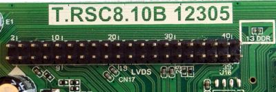 MAIN / SCEPTRE C12090003 / T.RSC8.10B 12305 / T201209013 / (KASC8M10L) / 20120925153832-10BLED / PANEL T315CK11-HW2 / MODELO X322BV-HD - Imagen 2