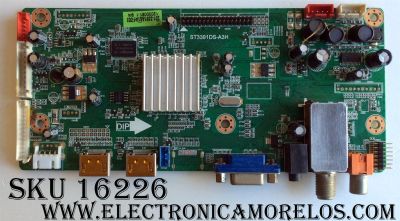 MAIN / CRAIG 201-3391A31A1-003 / ST3391DS-A3H / MODELO CLC512	