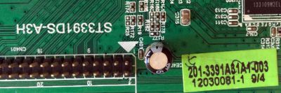 MAIN / CRAIG 201-3391A31A1-003 / ST3391DS-A3H / MODELO CLC512	 - Imagen 3