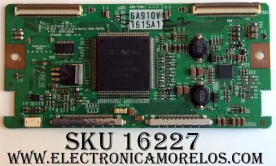 T-CON / TOSHIBA 6871L-1615A / 6870C-0259A / PANEL LC470WUD (SB)(M2) / MODELO 47ZV650U