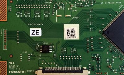 T-CON PARA TV VIZIO 4K UHD SMART TV / NUMERO DE PARTE RUNTK0334FVZE / 1P-0171X00-40SB / RUNTK0334FV / PANEL'S S700DUA-2 / S700DUA-3 / MODELOS E70-E3 / E70-E3 LFTRVR / E70-E3 LFTRVRAS / E70-E3 LFTRVRCT / E70-E3 LFTRVRLT - Imagen 3