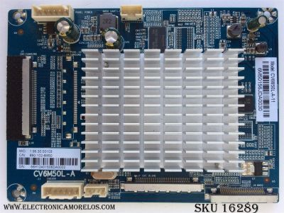 TARJETA FRC / WESTINGHOUSE WE-M15029 / CV6M50L-A-11 / 890-102-6M50 / CV6M50L-A / MODELO WE55UC4200 TW-02001-A055I / PANEL T550-0DH-ELED(VER 2.G) / LA550QVNOA	