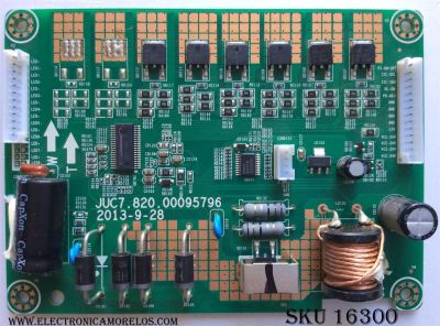 LED DRIVER / CHANGHONG JUC7.820.00095796 / 02K01735A / MODELO LED50YC2000UA / PANEL C500F13-E2-L	