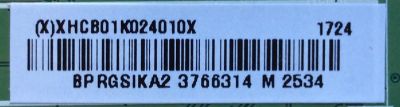 MAIN / INSIGNIA 756TXHCB01K0240 / XHCB01K024 / CBPRGSIKA2 / 715G8501-M01-B00-005T / 756TXHCB01K024 / XHCB01K024010X / (X)XHCB01K024010X / BPRGSIKA2 / PANEL TPT500U1-QVN03.U REV:S7B0B / MODELO NS-50DR620NA18 - Imagen 2