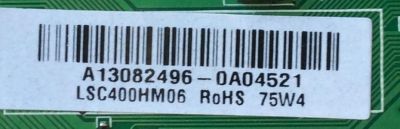 FUENTE / MAIN / (COMBO) / SCEPTRE A13082496 V.1 / TP.RSC8.P71 / A13082496 / MODELO X405BV-FHDR / X405BV-FHDR8HM06P71 / PANEL LSC400HM06-S03	 - Imagen 2