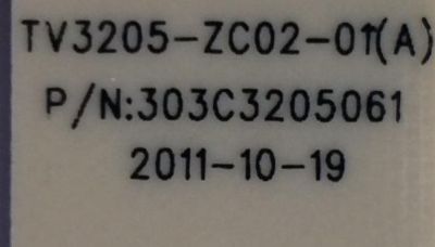 FUENTE DE PODER / PIONEER 510-121210132 / TV3205-ZC02-01(A) / 303C3205061 / MODELO PLE-3902FHD / PANEL T390HVN01.0	 - Imagen 3