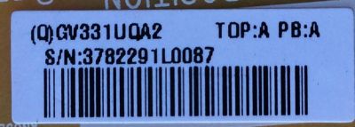 LED DRIVER / VIEWSONIC GV331UQA2 / 715G7262-P03-000-001H / MODELO CDE4302 / PANEL TPT430H3-HVN01.U REV:S272B	 - Imagen 2