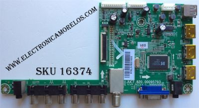 MAIN / CHANGHONG 919L3V / JUC7.820.00095793 / HLS43C / MODELO LED50YC200UA / PANEL C500F13-E2-L	