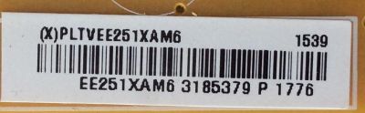 FUENTE DE PODER / INSIGNIA PLTVEE251XAM6 / 715G7198-P01-000-002H / MODELO NS-32DR420NA16 Rev. A / NS-32DR420NA16 Rev. B	 - Imagen 2