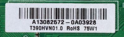 MAIN / SCEPTRE A13082572 / TP.RSC8.P71 / MODELO X409BV-FHDR8HVN01 / PANEL CN39HA60	 - Imagen 2