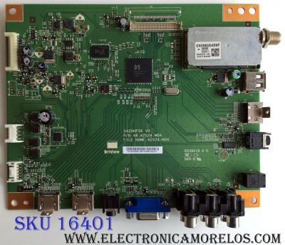 MAIN / INSIGNIA 55.42S25.M01 / 5542S25M01 / S420HF56 V0 / 42S24-M04 / 48.42S24.M04 / PANEL T420HW08.V9 / MODELO NS-42D240A13	