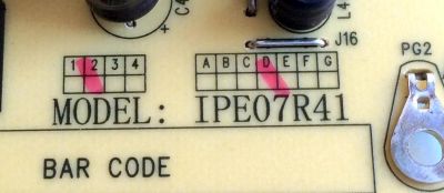 FUENTE DE PODER / TCL 81-PBE040-G93 / IPE07R41 / CCP-508 / IPE07R21D / PANEL LVF400SS0T E9 V1 / MODELOS 40FDZ700 / 40FD2700LBAA / 40FD2700 40FD2700LBAA - Imagen 3