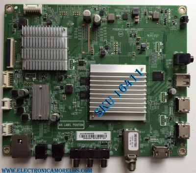 MAIN / INSIGNIA XHCB01K045 / 715G8501-M01-B00-005T / (X)XHCB01K045020X / MODELO NS-55DR620NA18 / PANEL TPT550U2-D072.L REV:S01B / DISPLAY ST5561D07-2