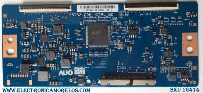 T-CON PARA TV INSIGNIA / NUMERO DE PARTE 5555T32C28 / PANEL TPT550U1-QVN05 / MODELO NS-55DR620 / NS-55DF710 / SHD1-55 / 55LF711U20 / D55-F2 / E55-E2 / M557-G0 / M558-G1 / V555-H11 / V555-G1 / V556-G1 / 55LF621U21 / M55Q7-H1 / V555-H1 / M556-H1 LTCWC6