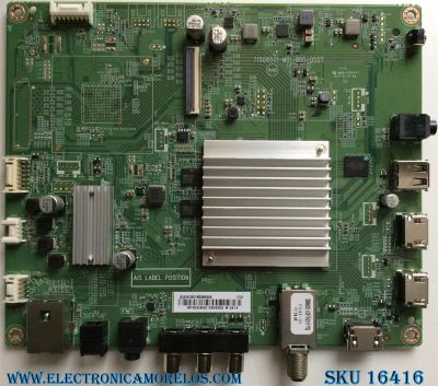 MAIN / INSIGNIA 756TXHCB01K0080 / XHCB01K008 / 715G8501-M01-B00-005T / 715G8501-M0E-B00-005T / 756TXHCB01K008 / (X)XHCB01K008040X / BPRGSIKA3 / PANEL TPT430U3-QVN03.U REV:S0BOA / MODELO NS-43DR620NA18