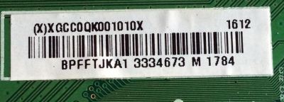 MAIN / INSIGNIA XGCC0QK001 / 715G7228-M0B-001-004Y / 715G7228-M01-001-004Y / 715G7228-M01-002-004Y / PANEL TPT390J1-HVN04 REV:S001C / MODELO NS-39DR510NA17 - Imagen 2
