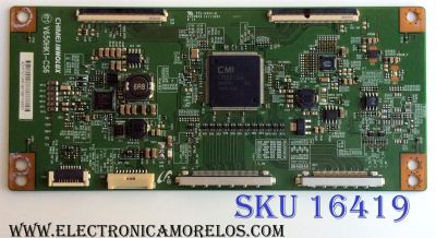 T-CON / SANYO 4Z.HF5C.GAR / 4ZHF5CGAR / V650HK1-CS6 / PANEL LVF650CMDX E1 V1 / MODELO FW65D25T