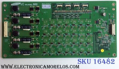 LED DRIVER / SONY 3087A / LJ97-03087A / SSL460EL-S02 / PANEL`S LTW460HQ02 B00 / LTW460HJ01 / MODELOS KDL-46NX810 / KDL-46NX711