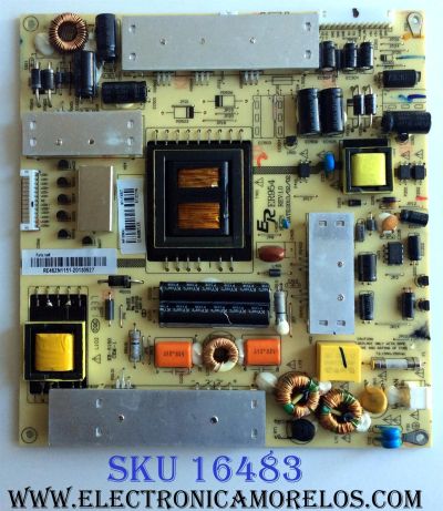FUENTE DE PODER / RCA RE46ZN1151 / ER954 / REV:1.0 / RE46ZN1151-20130927 / PANEL T500HVN01.0-QYE / MODELO LED50B45RQ