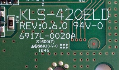 BACKLIGHT INVERTER / LED DRIVER /  SIGMAC 6917L-0020A / KLS-420ELD / PANEL LC4201WUL (SB)(T1) / MODELOS LE42AB1 / 42SL90-UA / 42SL9000-ZA AEKVLJG / 42LED55SA - Imagen 3