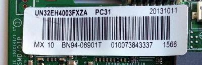 MAIN PARA TV SAMSUNG NUMERO DE PARTE BN94-06901T / BN41-01876B / BN97-05375B / PANEL`S CY-DF320AGLV1H / CY-DF320AG2VIH / MODELOS UN32EH4003FXZC / UN32EH4003FXZP / UN32EH4003FXZA TD05 / UN32EH4003FXZA CN02 - Imagen 2