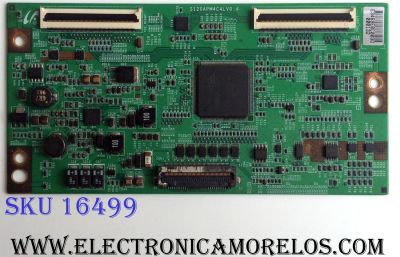 T-CON / SAMSUNG LJ94-03469E / S120APM4C4LV0.4 / SUSTITUTAS LJ94-00750A / 15750B / 03275G / 03275J / 03291N / 03291P / 03334H / 03334J / 03436D / 03436C / 03345E / BN81-04154A / 04158A / 04357A / PANEL LTF400HJ03-A01 / MODELOS UN40C6300 / UN40C6400