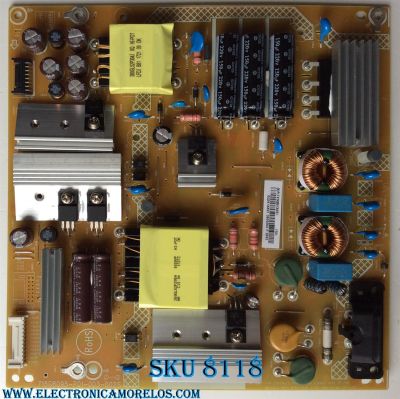 FUENTE DE PODER / INSIGNIA PLTVGQ361XAS1 / 715G8095-P01-003-002S / MODELO NS-43DR620NA18 / PANEL TPT430U3-QVN03.U REV:S0BOA	