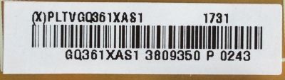 FUENTE DE PODER / INSIGNIA PLTVGQ361XAS1 / 715G8095-P01-003-002S / MODELO NS-43DR620NA18 / PANEL TPT430U3-QVN03.U REV:S0BOA	 - Imagen 2