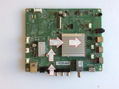 MAIN / INSIGNIA 756TXHCB01K0080 / XHCB01K008 / 715G8501-M01-B00-005T / 715G8501-M0E-B00-005T / 756TXHCB01K008 / (X)XHCB01K008040X / BPRGSIKA3 / PANEL TPT430U3-QVN03.U REV:S0BOA / MODELO NS-43DR620NA18 - Imagen 3