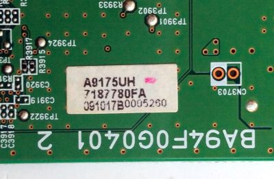 MAIN / PHILIPS A9175UH / BA94F0G0401 2 / PANEL UH22MXA / MODELO 22PFL3504D/F7 - Imagen 2