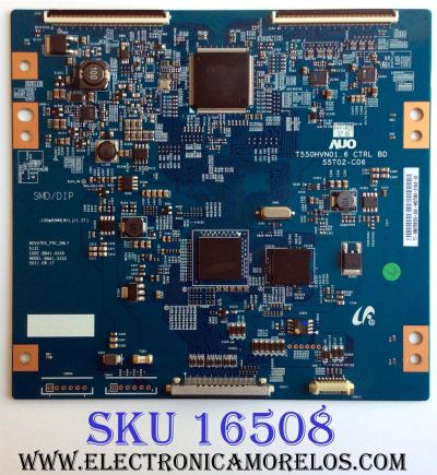 T-CON / SAMSUNG BN96-22427A / 55.65T03.C05 / 5565T03C05 / T550HVN01.6 / 55T02-C06 / PANEL DE650CGA-V1 / MODELOS UN65EH6000FXZC / UN65EH6000FXZP / UN65EH6000FXZX / UN65EH6000FXZA MH01 / UN65EH6050FXZA