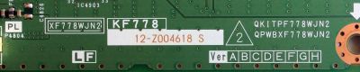 T-CON PARA TV SHARP / NUMERO DE PARTE RUNTK4910TPZZ / CPWBX4910TPZZ / 4910TPZZ / KF778 / XF778WJN2 / QKITPF778WJN2 / QPWBXF778WJN2 / PANEL´S LK600D3GW30Z / LK600D3GW30R / MODELOS LC-60LE830U / LC-60LE831U / LC-60LE832U / LC-60LE835U - Imagen 3