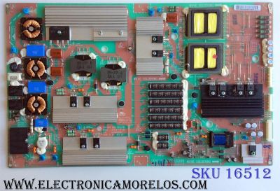 FUENTE PARA TV LG / NUMERO DE PARTE EAY60908801 / 60908801 / LGP4247-10 / PANEL LC550EUB (SC)(A1) / LC550EUB (SC)(A2) / LE85M47T240V5 / MODELOS 47LE8500-UA / 47LX9500-UA / 55LE530C-UC / 55LV5300-UA / 55LE5400-UC / 55LE5500-UA / 55LX6500-UB / 55LE7300-UA