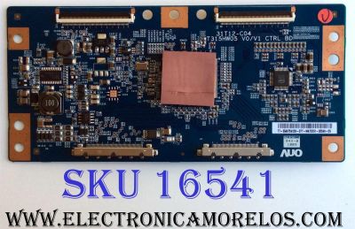 T-CON / INSIGNIA 55.46T04.C09 / 5546T04C09 / T315HW05 V0/V1 / 31T12-C04 / PARTE SUSTITUTA 55.42T09.C07 / 5542T09C07 / PANEL`S T460FBE1-KA BJ01 / T460HW04 V.4 / MODELOS LE46S704 / NS-46E570A11	