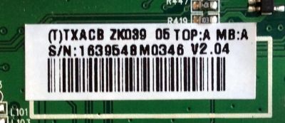MAIN / INSIGNIA TXACBZK039 / 715G3817-M01-000-005K / PANEL`S T460FBE1-KA BJ01 / T460HW04 V.4 / MODELO NS-46E570A11 - Imagen 4