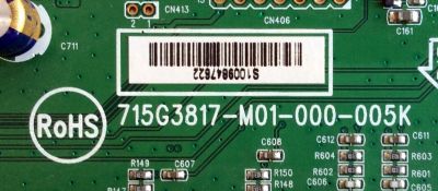 MAIN / INSIGNIA TXACBZK039 / 715G3817-M01-000-005K / PANEL`S T460FBE1-KA BJ01 / T460HW04 V.4 / MODELO NS-46E570A11 - Imagen 3