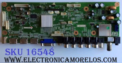 MAIN / ELEMENT 28H1421A / SY13357-5 / CV318H-K / 1.01.52.06105 / 890-M00-03N06 / 20120903X002681 / PANEL T320B6-P01-C06 VER.E7  / MODELO ELCFW329