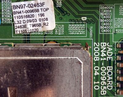 MAIN / SASMUNG BN94-02071F / BN41-00965B / BN97-02463F / PANEL T400XW01 V.6 / MODELOS LN40A330J1DXZX / LN40A330J1DXZA	 - Imagen 3