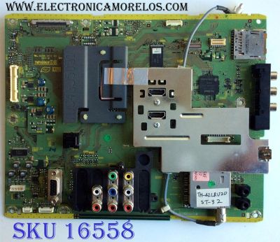 MAIN / PANASONIC TXN / A11PDUS / TNPH0868 / PANEL LC420WUN (SC)(D1) / MODELO TH-42LRU20